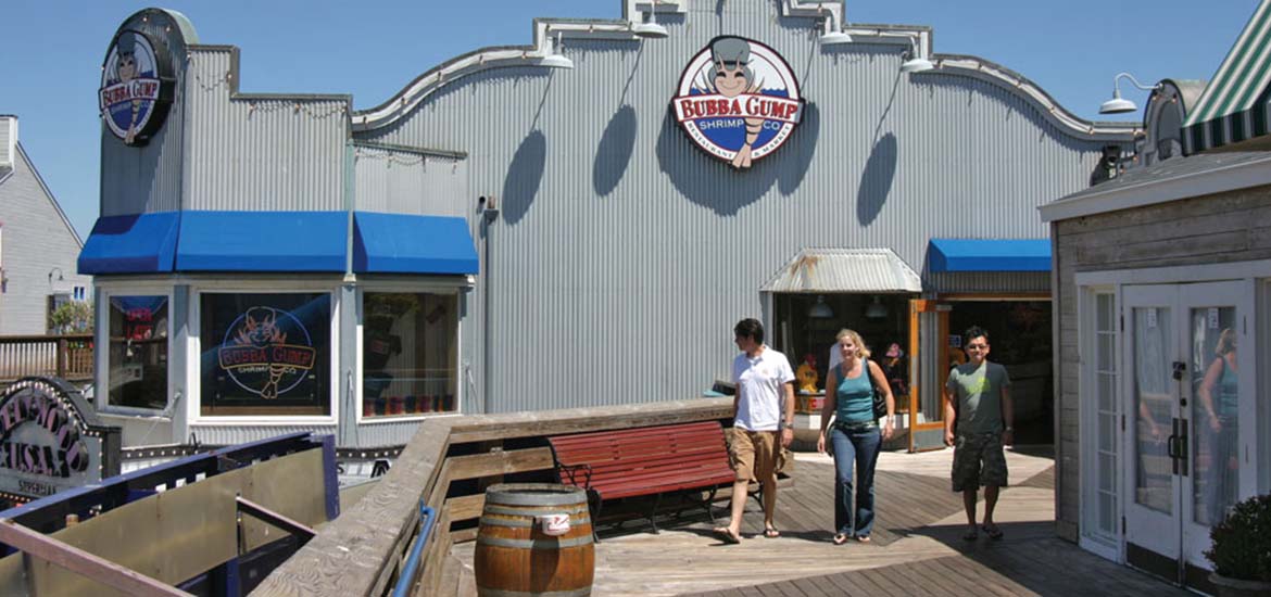 Exterior of Bubba Gump Shrimp Co