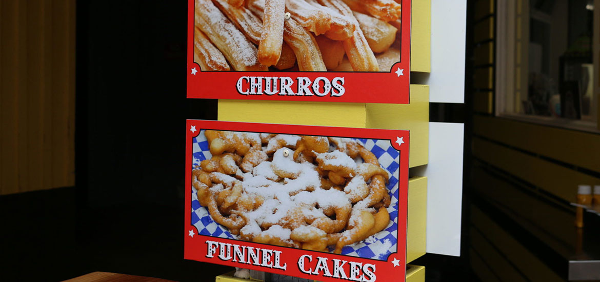 Fresh Churros and Funnel Cakes